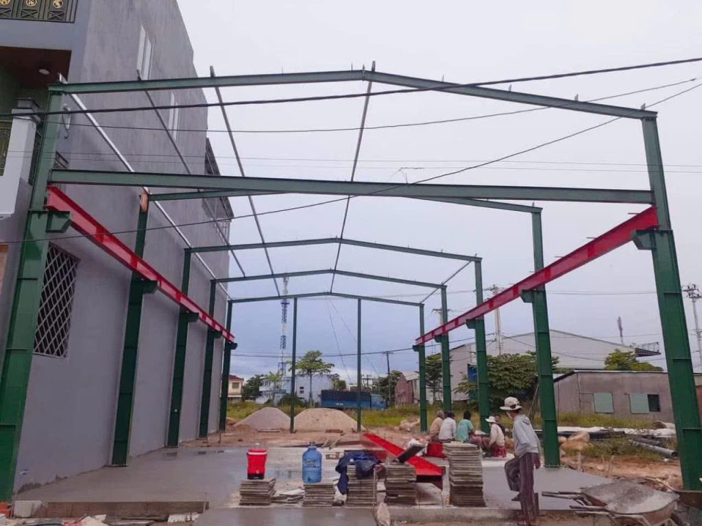 Thi công nhà thép tiền chế Đà Nẵng