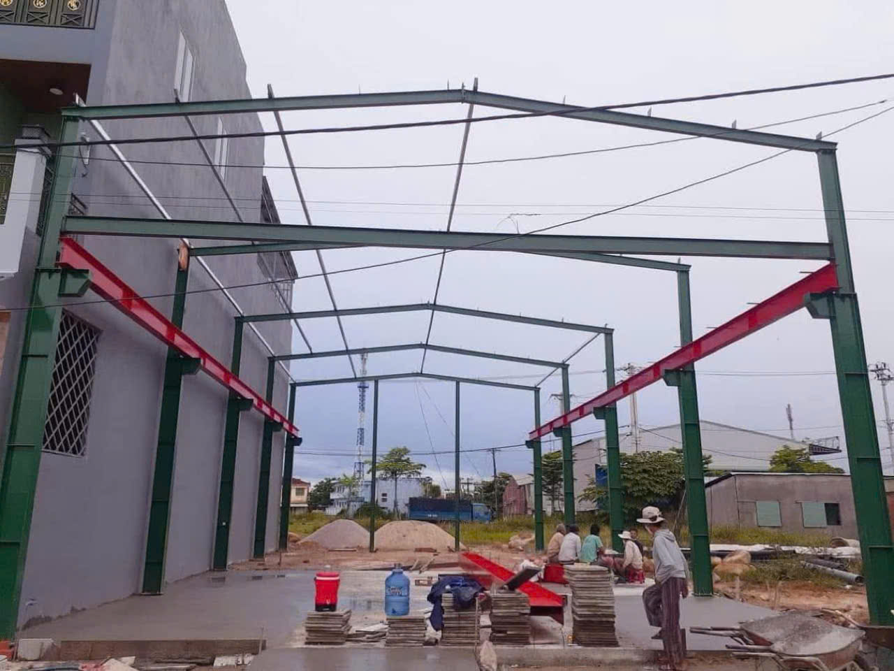 Thi công nhà thép tiền chế Đà Nẵng